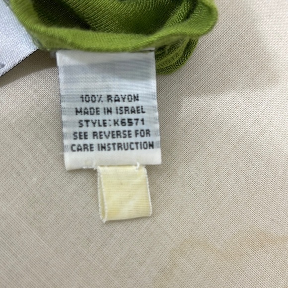 Soft Shirred-Seam Asparagus Draped Mock Neck Ruched Long Sleeve Top - Picture 16 of 16